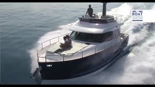 ENG AZIMUT MAGELLANO 43  Motor Boat Review  The Boat Show [upl. by Sarge]