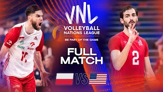 POL 🇵🇱 vs 🇺🇸 USA  Gold Medal Match  Mens VNL 2023  Full Match [upl. by Rockafellow]