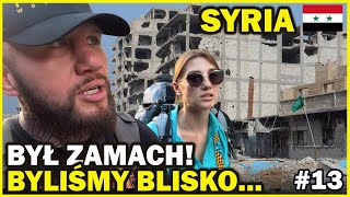 SYRIA  był atak dronem na szkołę w Homs Wielu zabitych i rannych Byliśmy niedaleko [upl. by Bertold]