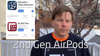 AirPods 2 Microphone Audio Quality Comparison for BluetoothAudio Video Capture [upl. by Dleifyar961]