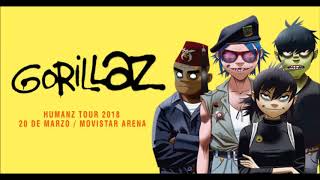 Gorillaz en Chile  Comentario de Radio Cooperativa [upl. by Assilym]