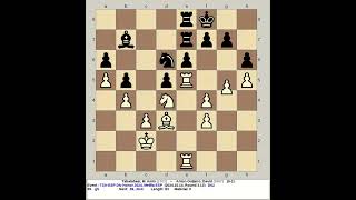 Tabatabaei M Amin vs Anton Guijarro David  Spain Team Chess Div Honor 2024 Melilla [upl. by Alegnat]