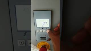 compressor atlas copco alarm reset [upl. by Guthry]