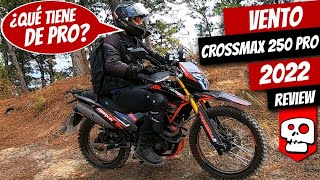 Vento Crossmax 250 Pro reseña  Los 10 PUNTOS a considerar  Alets Go [upl. by Dnomso]