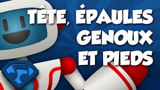 Tête Épaules Genoux et Pieds Version avec Paroles  Kids Super Songs Français [upl. by Pearl415]