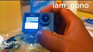 Sisteen10 5K Ultra HD Action Camera Review [upl. by Kentigerma]