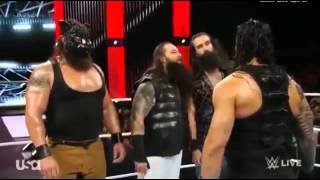 WWe Raw 21 september 2015 Roman Reigns Dean Ambrose  Randy Orton Attacks Wyatt Family [upl. by Bergwall]