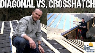 How to Build a Roof Rain Screen Diagonal or Cross Hatch [upl. by Aanas384]