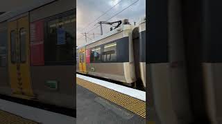 Queensland Rail NGR 718 Departing At Loganlea Station train shorts [upl. by Oidale]