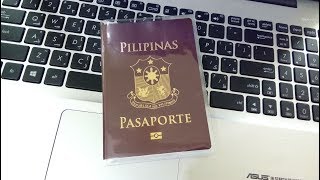 Passport Cover Transparent Philippine Passport Durable Dust Water Resistant [upl. by Cofsky]