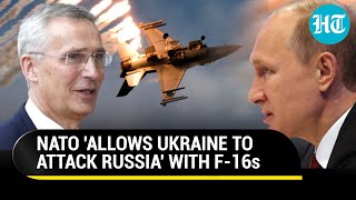 Putin Fumes As NATO Allows Ukraine To Attack Russia With F16s Kyiv Free To Use  Watch [upl. by Mansoor]