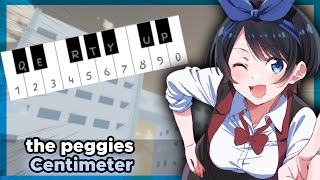 the peggies  quotCentimeterquot  Simple Piano Cover Jujutsu Shenanigans [upl. by Axe]