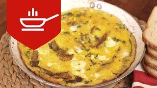 İstiridye Mantarlı Omlet Tarifi  Yemek Tarifleri  Esen Hünal [upl. by Niroht]