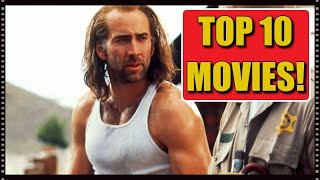 Nicolas Cage Top 10 Movies [upl. by Einnej]