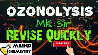 Ozonolysis  NCERT JEE MAINS JEE ADVANCE CLASS 11 alkenes ozonolysis alkynes hydrocarbon [upl. by Bannon771]