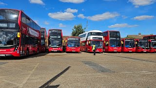 Bromley Bus Open day Observations 4K60FPS [upl. by Ahsiadal]