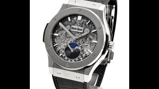 Hublot Classic Fusion AEROFUSION MOONPHASE TITANIUM Ref 517NX0170LR FM10908 [upl. by Crutcher]