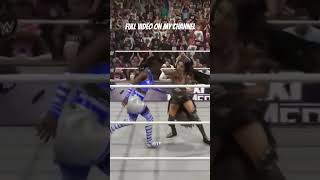 Lisa VS Kristy Pt 2 ps5 wwe2k24 gaming shorts wwenxt wwesmackdown [upl. by Almeria]