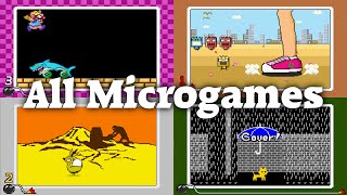 WarioWare Inc Mega Microgame  All 213 Microgames on All Difficulties [upl. by Aihseuqal323]