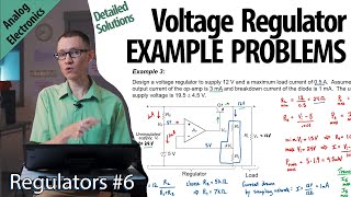 Fully Explained Voltage Regulator Designs 6  Regulators [upl. by Paquito875]