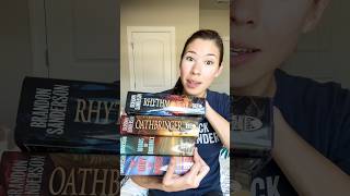 Knowing that Wind amp Truth will be a 5⭐️ read 🥹 brandonsanderson brandonsandersonbooks booktube [upl. by Delle]