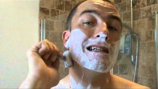 Shaving with the Merkur Futur Razor [upl. by Maurreen943]