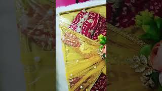 Trousseau packing readytouse sareepacking weddingdecoration weddingpacking trousseaupacking [upl. by Atirac]