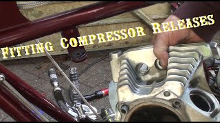 Part 1 Fitting Compression Releases to the Revtech 110 CI Engine [upl. by Obidiah366]