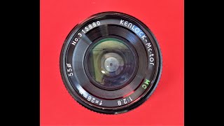 Kenlock mctor 28mm f 28 M42 [upl. by Aciamaj]