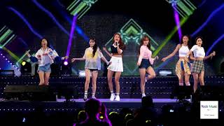 에이오에이 익스큐즈미 AOA Excuse Me 4K 60P 고정직캠180706 락뮤직 [upl. by Adnwahsor]