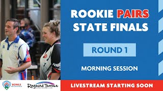 📺 LIVE  Rookie Pairs State Finals  Rd 1 Morning [upl. by Haret]