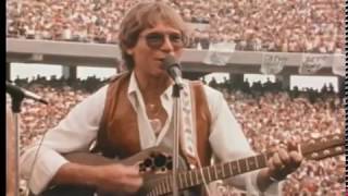 John Denver at Mountaineer Field [upl. by Lerrud]