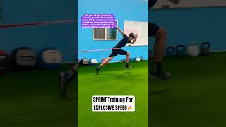 SPRINT Training For EXPLOSIVE SPEED Athlete Speed Training shorts [upl. by Barimah]