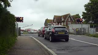 Ford level crossing West Sussex [upl. by Koetke723]