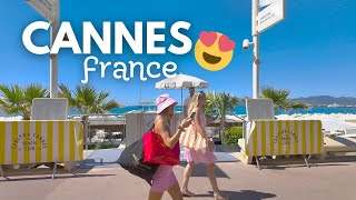 Cannes France 🇫🇷 Elegance and Charm in the French Riviera 😍🌴 Walking Tour 4K HDR [upl. by Lardner]