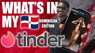 Showing My Tinder In Dominican Republic 🇩🇴 [upl. by Nosreg200]