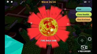 getting fire rage orb and beating challenge 1 with random people [upl. by Eremihc]