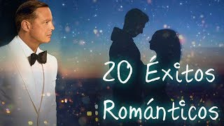 Los 20 Grandes Éxitos Románticos en Español  Mix de Luis Miguel Ricardo Montaner y más [upl. by Anecuza]