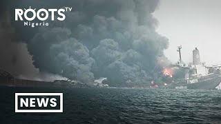 Explosion Engulfs SEPCOL’s Oil Production Vessel In Niger Delta [upl. by Hinda277]