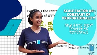 Grade 8 Maths Unit 4  Scale factor or constant of proportionalityስኬል ፋክተር ወይም ኮንስታንት ኦፍ ፕሮፖርሽናሊቲ [upl. by Midan465]