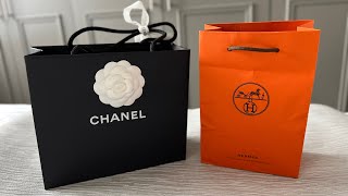 Hermès and Chanel 23B Unboxing [upl. by Bone]