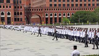 BARIS MARA MENGADAP  MENGARAK PANJIPANJI 2018  Royal Armed Parade [upl. by Angelina]