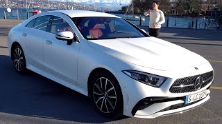 LAST NEW 2022 Mercedes CLS Coupe  CLS 450 AMG Drive Review Interior Exterior [upl. by Tobe]