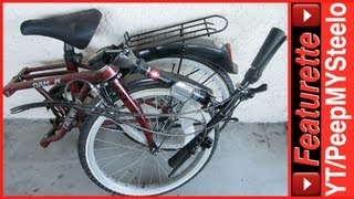 Dahon Folding Bike Tailwind in Best Foldable Bicycle Design Like Brompton or Citizen Bikes Brands [upl. by Kellie]