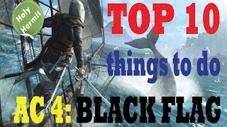 Top 10 things to do in Assassins Creed 4 Black flag Havanna [upl. by Atteuqehs]