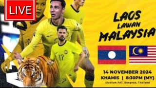 Live commentary laos vs malaysia persahabatan 2024 [upl. by Seebeck]