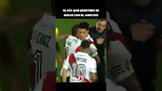 Quintero se enoja con el arbitro riverplate futbol river riverdale argentina futbolargentino [upl. by Ogir]