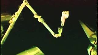 Canadarm2 installs the RRM hardware [upl. by Kono]