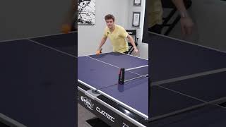 Spin serve on a pool table [upl. by Ahsotal429]