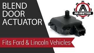 Blend Door Actuator  Fits Ford amp Lincoln Vehicles [upl. by Winnah]